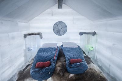 Ice cabin, get inspired